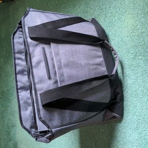 NWOT Thirty One Ultimate Organizing Tote, Charcoal Crosshatch